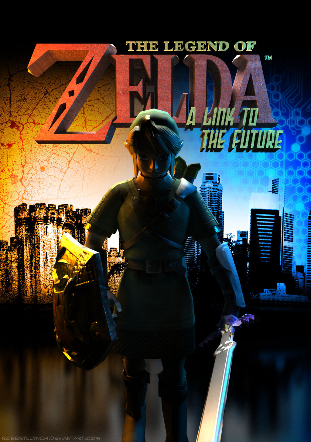 The Legend of Zelda: A Link to the Future (Poster) - 2013